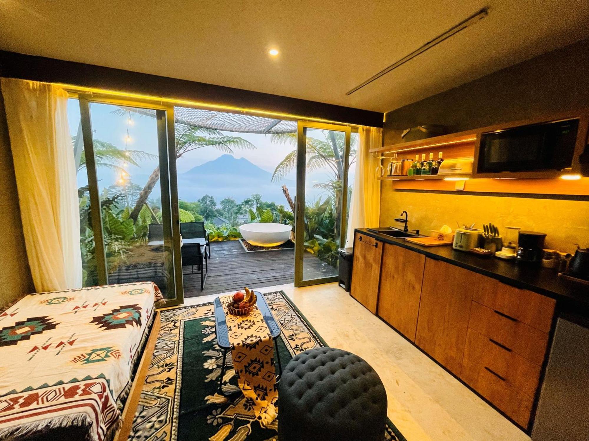 Black Wood Cabin Kintamani  Luaran gambar