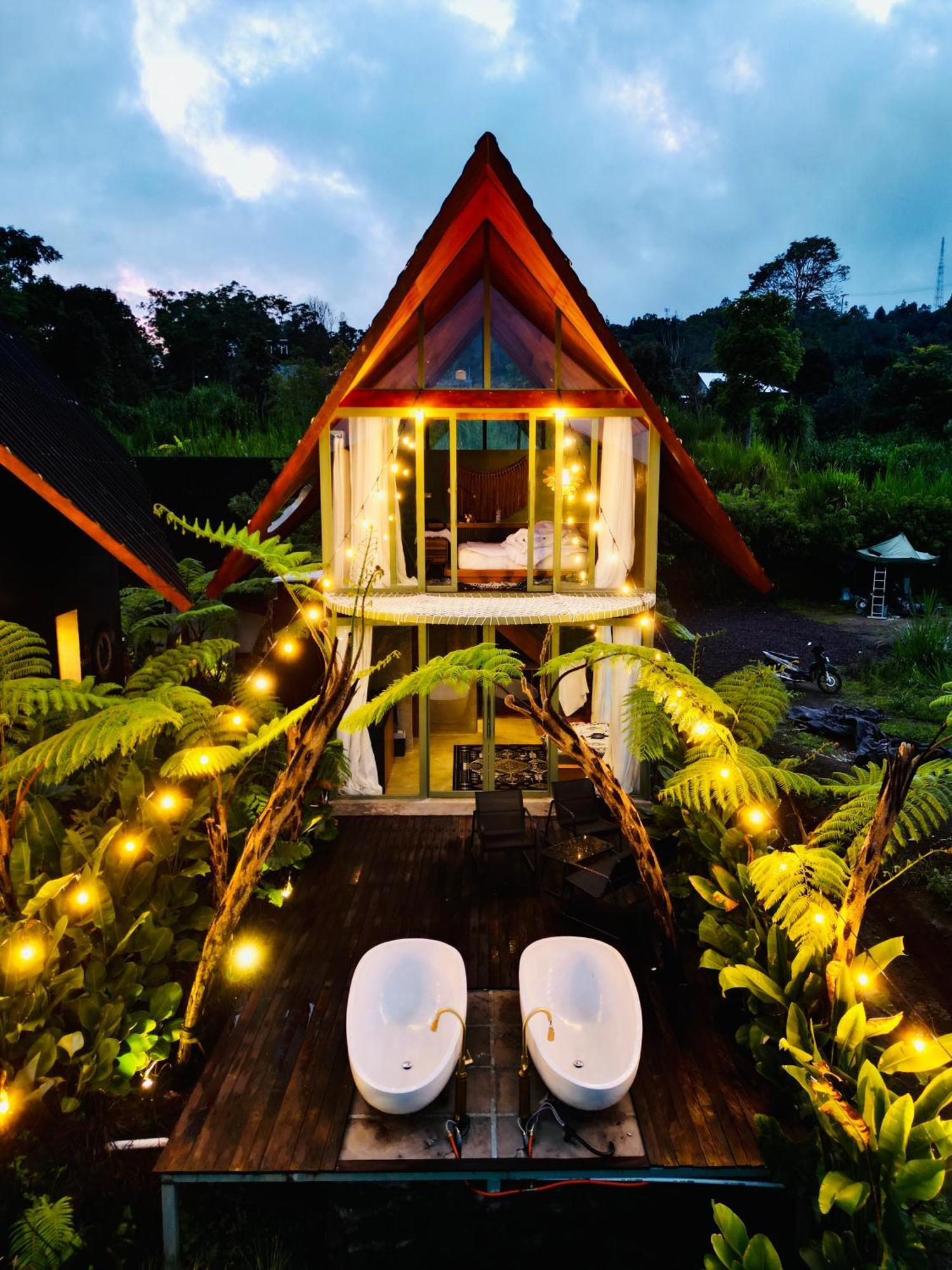 Black Wood Cabin Kintamani  Luaran gambar