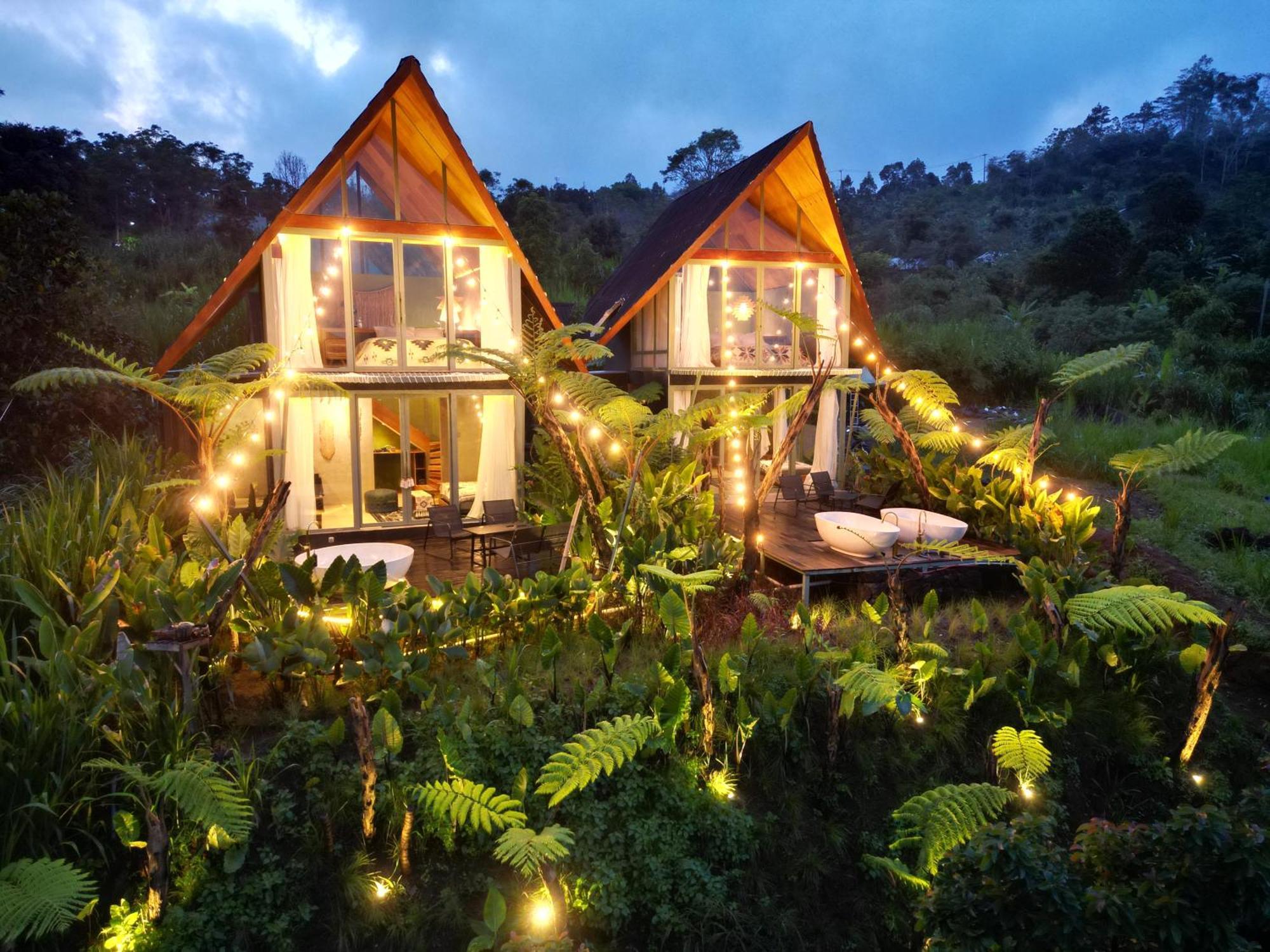 Black Wood Cabin Kintamani  Luaran gambar